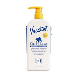 VACATION Loción Clásica Con Fps 50 En Envase Grande, Protector Solar De Amplio Espectro Fps 50, Bloqueador Solar Resistente Al Agua, Loción...        