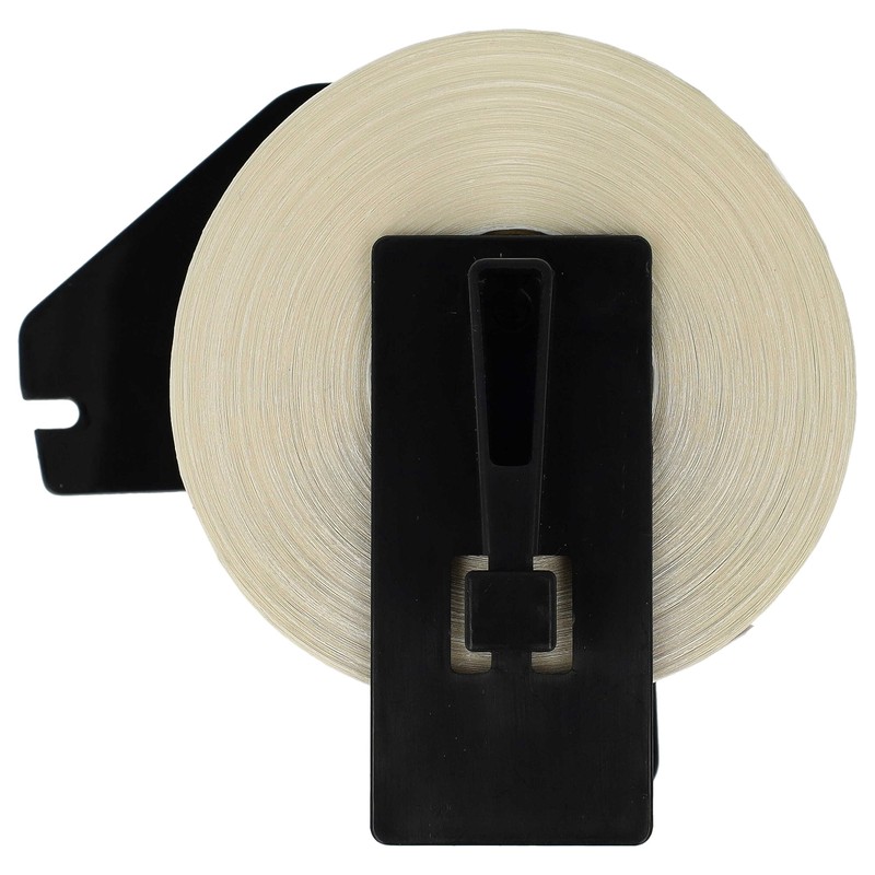 vhbw 1 x Label Roll with Holder 38 mm x