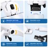 LED Head Magnifier with 5 Interchangeable Lenses for Jewelry Repair