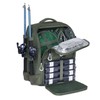 SNORKA Fishing Backpack Waterproof with Tackle Boxes and Rod Holders;