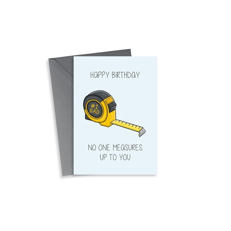 Tape Measure Birthday Card