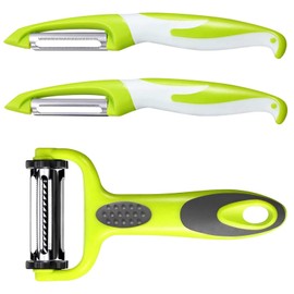 Potato Peeler for Kitchen, Vegetable Peeler,3 Pieces Stainless Steel Professional Peelers, Non-Slip, Suitable for Peeling for Potato, Apples, Carrots, Cucumber and Various Veg and Fruits