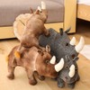Cute Rhino Plush Toy Soft Plush Animal Doll Kids Toy