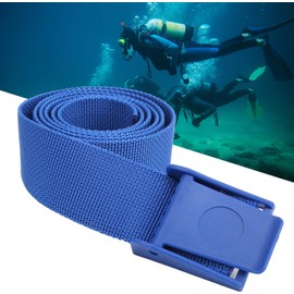 Cinturón de Buceo, Cinturón de Peso de Peso de Nylon con Hebilla de Plástico para Bucear, Snorkel y Apnea