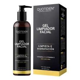 Gel Limpiador Facial Con Vitamina C  Vitamina E  Aloe Vera Todo Tipo De Piel                                                                          