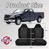 EDIETH Front Bench Seat Covers with Molded Headrests for Ford