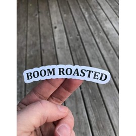 Boom Roasted Sticker, Laptop Sticker, Water Bottle Sticker, Phone Sticker, Window Sticker, Michael Scott Sticker, Funny Sticker