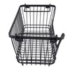 Freezer Basket Stackable Open Front Wire Storage Bin with Foldable