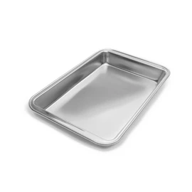Fox Run Stainless Steel Baking Pan, 11-Inch x 7-Inch Baking Surface