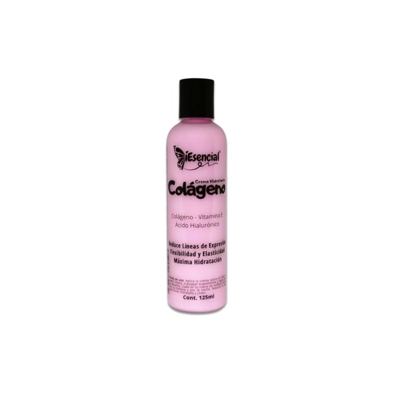 Crema Hidratante Natural de Colágeno con Acido Hialurónico 125ml