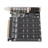 M.2 NVME SSD to PCIE X16 Adapter 4 Port High