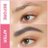 Kaely 2in1 Waterproof Eyebrow Pencil, Longwearing Eye Brow Pencils for
