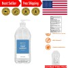Large 67.6 Fl Oz Hand Sanitizer with 62% Ethyl Alcohol