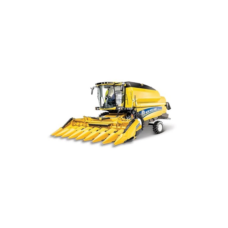 Bburago Agricultural Model New Holland Combine Harvester for Maize Ready