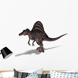 Wallmonkeys Dinosaur Spinosaurus Wall Decal Peel and Stick Animal Graphics (36 in H x 36 in W) WM489449