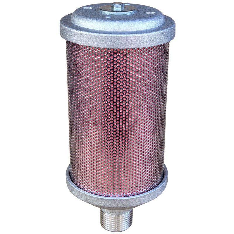 XY-10 Air Compressor Muffler, Dryer Exhaust Muffler 1'' NPT, Used