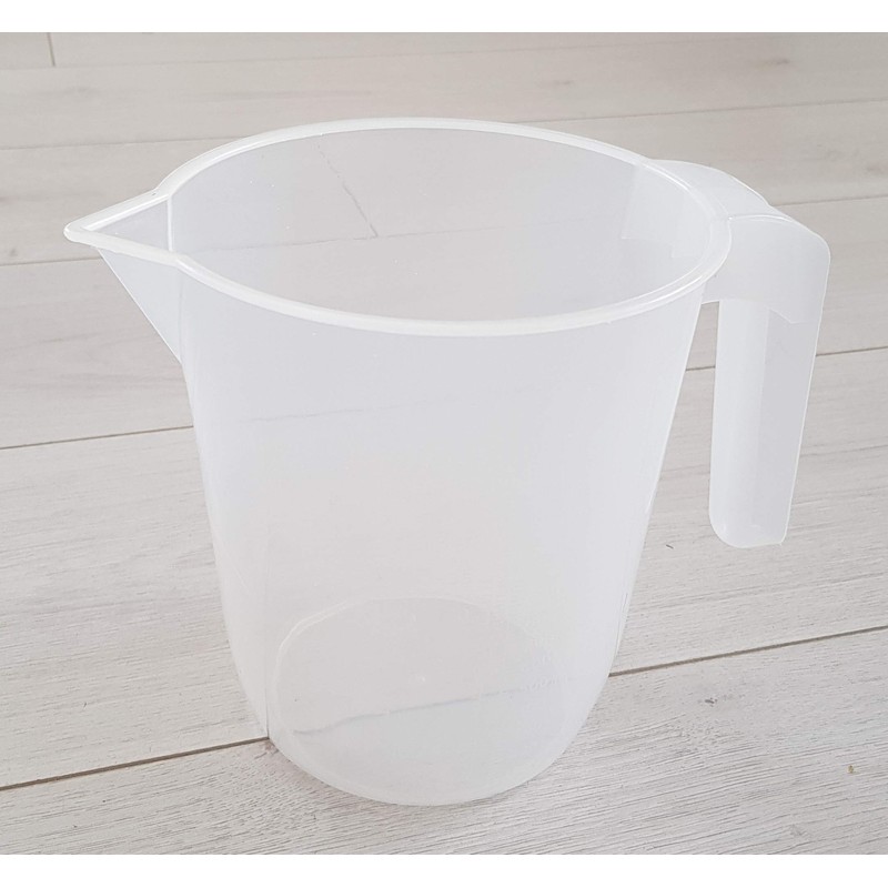 Measuring Jug 2 Litre. U-COOK Kitchen Home Tool. Transparent Clear
