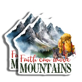 Inspirational Quote Magnets - Adventure Themed Magnets - Mountain Hiking Magnets for Home- 2 Pack - Made in USA - PLDFMAG3613