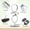Mayful Modern Table Lamp with LED Spiral Design, Bedside Lamp