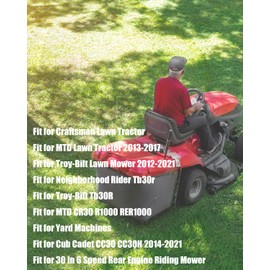 EL EastLane Lawn Mower Throttle Cable Fit for Craftsman MTD Lawn Tractor Neighborhood Rider TB30R, Control Cable Replace 946-04829A 946-04829 746-04829A 746-04829