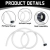 Conderyang Dehumidifier Drain Hose 3/4 Inches FHT Connection with Rust-Resistant