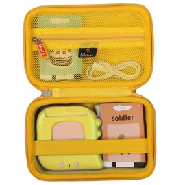 Mchoi Hard Case Suitable for Aullsaty/QuTZ/Lapare/Airbition/TimingSXD/Startcan/KOKODI/ZNZ Toddler Toys Talking Flash Cards (Yellow)