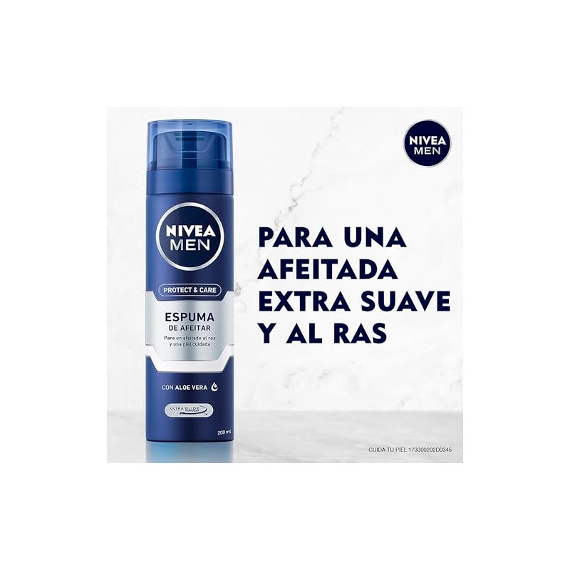 NIVEA MEN Espuma Para Afeitar Nivea Men Originals Hidratante 200ml