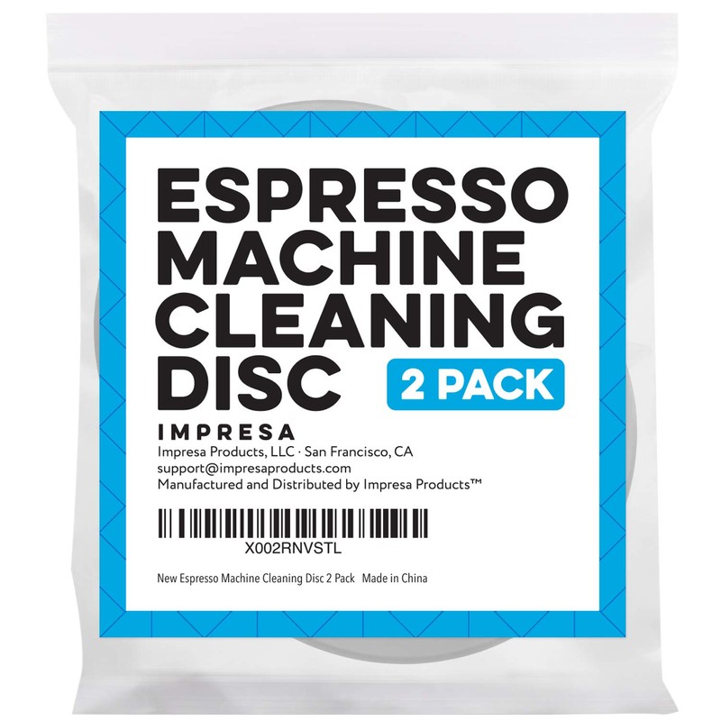 IMPRESA 2 Pack Espresso Cleaning Disc Compatible With Select Breville