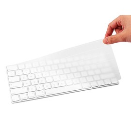COOSKIN Ultra Thin Clear Keyboard Cover Protector Skin for Apple Wireless Magic Keyboard (for Magic Keyboard (MLA22LL/A))