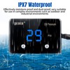 JJCOCO 232PSI Oil Pressure Gauge LED Digital Display 12V Press