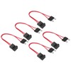 5Pcs Car Fuse Holder Connector Mini Heavy Duty Wire Extension