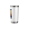Retro Teachers Love Brains Zombie Stainless Steel Insulated Tumbler