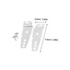Hohopeti Dishwasher Side Brackets Set Dishwasher Mounting Clips Plate Dishwasher