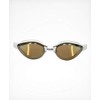 Huub Brownlee Acute Swim Goggle - White/Gold