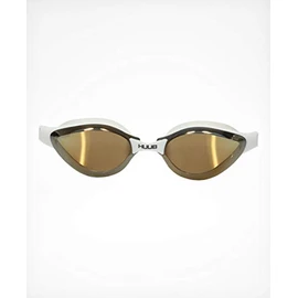 Huub Brownlee Acute Swim Goggle - White/Gold