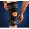 United Ortho Wraparound Hinged Knee Brace, Medium, Black