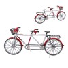 Tandem Mini Bicycle Model High Simulation Exquisite Details Alloy Bike