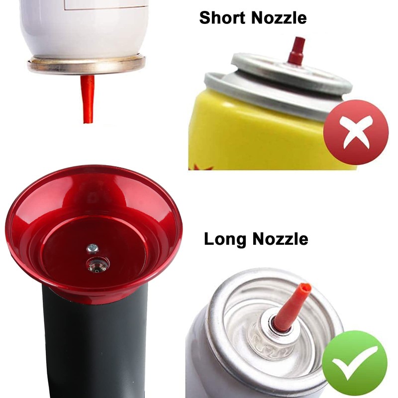 Butane Torch, Kitchen Torch Lighter, Cooking Refillable Torch with Adjustable