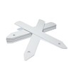Qty 100 x 4" White Stick In Plant Labels