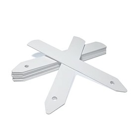 Qty 100 x 4" White Stick In Plant Labels
