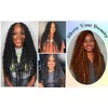 Enbeautiful Boho Faux Locs Crochet Hair 9 Packs 24 Inch