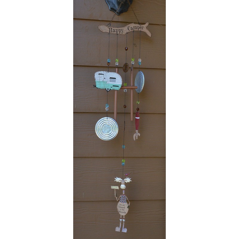 Sunset Vista Designs 91700 Rustic Outdoor Chimes Trailer Park Collection