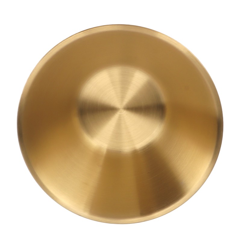 304 Stainless Steel Salad Bowl Double Layer Metal Round Bowl