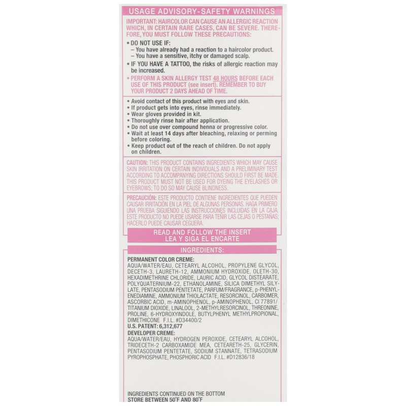 L'Oreal Excellence #5G Medium Gold Brown Hair Color, 1 ct