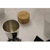 Dependable Industries Natural Bamboo Salt Cellar with Swivel Locking Magnetic