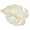 6Pcs Insulation Placemat Hollow Out Simulation Leaf Shape Heat Resistant