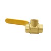Joywayus 3 Way (T-Port) 1/2'' NPT Female Valve Brass Ball