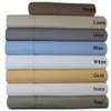 Royal Tradition Solid 650-Thread-Count, Cotton-Blend Twin 3PC Bed Sheets Set,