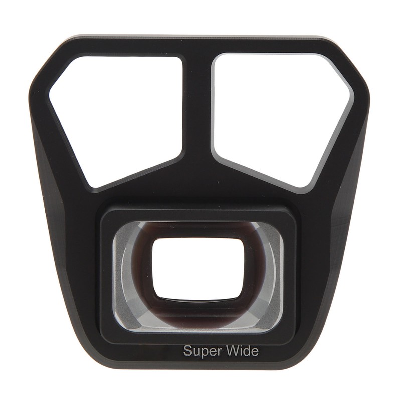 External Wide Angle Lens Filter HD Optical Glass Lens Aluminum