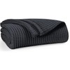 DESTIN HOME Prewashed Waffle Blanket 100% Combed Cotton - Soft,